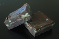 3-Layer Chocolate Caramel Cookie Bars Recipe - Food.com image
