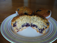 Oatmeal Blueberry Muffins Recipe - Food.com image