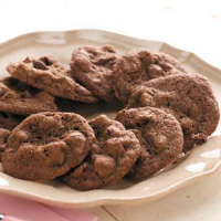 Double Chocolate Cookies Recipe: How to Make It image
