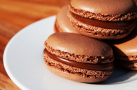 Chocolate Macarons Recipe | French Recipes | Uncut Recipes image