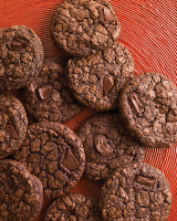 Dark-Chocolate Cookies with Espresso Recipe | Martha Stewart image