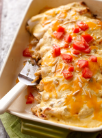 Creamy Chicken Enchiladas with Spinach | Better Homes ... image