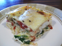Vegetable Lasagna With a Thick Bechamel Sauce Recipe ... image
