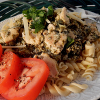 Chicken and Kale in Parmesan Cream Sauce Recipe | Allrecipes image