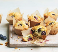 Easy blueberry muffins recipe | BBC Good Food image
