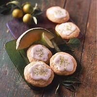 Lime White Chocolate Cookies Recipe | Land O’Lakes image