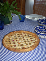 Fresh Rhubarb Pie Recipe - Food.com image