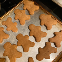 Cake Mix Gingerbread Men Recipe | Allrecipes image