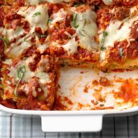 Beef and Spinach Lasagna Recipe: How to Make It image