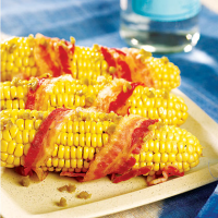 Peppered Corn on the Cob Recipe | MyRecipes image