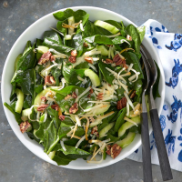 SPINACH SALAD WITH MAPLE SYRUP DRESSING RECIPES