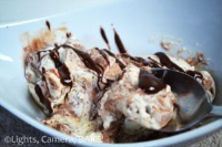 Chocolate Fudge Swirl Ice Cream - Ice Cream Week - Lights ... image