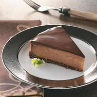 Chocolate-Topped Chocolate Cheesecake Recipe: How to Make It image