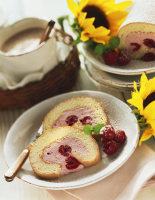 Raspberry Cream Roulade recipe | Eat Smarter USA image