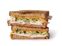Grilled Turkey, Apple, and Cheddar Sandwiches Recipe ... image