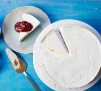 Vanilla cheesecake recipe | BBC Good Food image