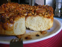 Cinnamon Rolls With Caramel and Walnuts Topping Recipe ... image