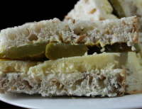 Cheese and Pickle Sandwiches Recipe - Cheese.Food.com image
