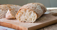Homemade Ciabatta Bread {Step by ... - Italian Recipe Book image