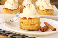 Pumpkin Pudding Puff Pastry Desserts - Coupon Clipping Cook image