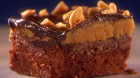 Peanut Butter Cookie Dough Brownies Recipe | Food Network image