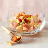 Nectarine, Corn & Tomato Relish Recipe | EatingWell image