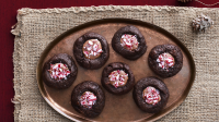Best Chocolate-Peppermint Thumbprint Cookies Recipe - How ... image