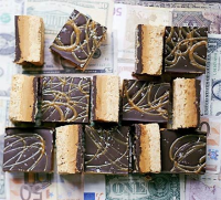 Salted caramel & peanut butter billionaire’s slice recipe ... image