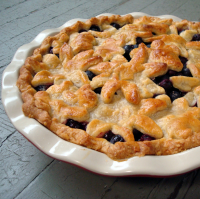 Blueberry Pie With Sweet Almond Crust Recipe - Food.com image