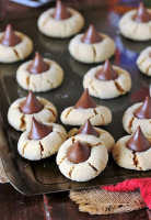Cake Mix Peanut Butter Blossoms | The Kitchen is My Playground image