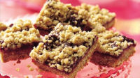 Raspberry Crumb Bars Recipe - BettyCrocker.com image
