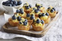 Blueberry and Lemon Curd Puff Pastry Cups | Driscoll's image