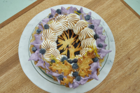 Mile-High Lemon Blueberry Meringue Pie | CBC Life image