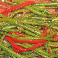 Asparagus and Red Pepper with Balsamic Vinegar Recipe ... image