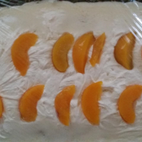 Peach Filled Cake Recipe | Allrecipes image
