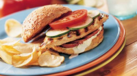 Grilled Ranch Chicken Fillet Sandwiches Recipe ... image