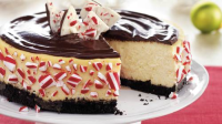Double-Chocolate Peppermint Cheesecake Recipe ... image