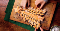 Chocolate Puff Pastry Christmas Tree | Bread Recipes | Jus-Rol image