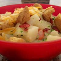 Old-Fashioned Potato Soup Recipe | Allrecipes image