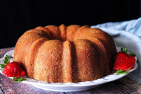Old School Butter Pound Cake | Just A Pinch Recipes image