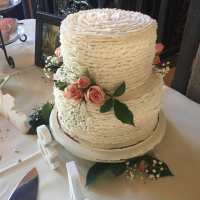 OLD FASHIONED WHITE WEDDING CAKE FROSTING RECIPES