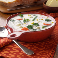 Winning Cream of Vegetable Soup Recipe: How to Make It image