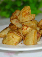 Baked potato wedges recipe - Simple Chinese Food image