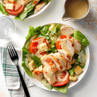 Herbed Chicken Caesar Salad Recipe: How to Make It image