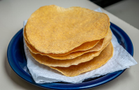 How To Make Tostada Shells | Mexican Please image