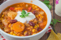 Mexican Chicken Chili Soup Recipe - Food.com image