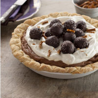 Sweet & Salty Truffle Pie Recipe: How to Make It image