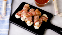 Best Bacon-Wrapped Mozzarella Sticks Recipe - How To Make ... image