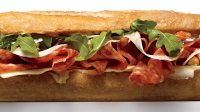 Italian Salami Sandwich Recipe | Martha Stewart image