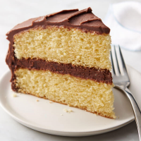 Yellow Butter Cake Recipe | Land O’Lakes image